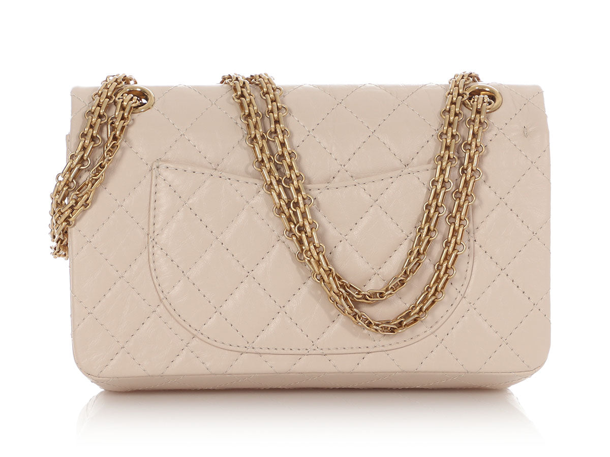 Chanel Ecru Quilted Aged Calfskin 2.55 Reissue 225 - Image 5