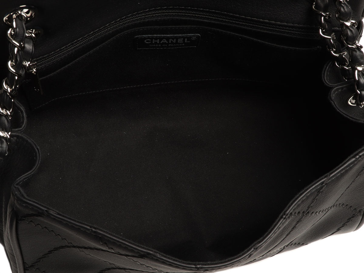 Chanel Black Matte Calfskin Ultimate Stitch Flap - Image 9