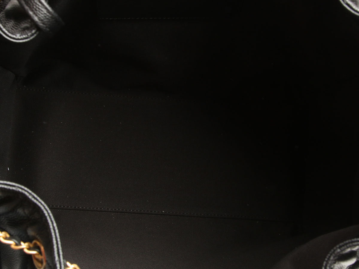 Chanel Medium Black Caviar 25 Bag - Image 10