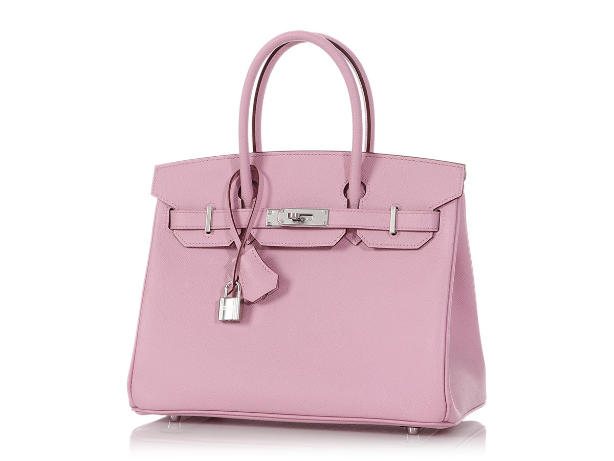 Hermès Mauve Sylvestre Epsom Birkin 30 - Image 2