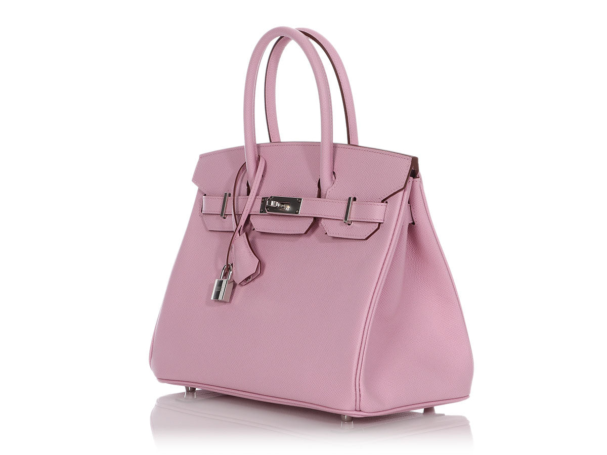 Hermès Mauve Sylvestre Epsom Birkin 30 - Image 3