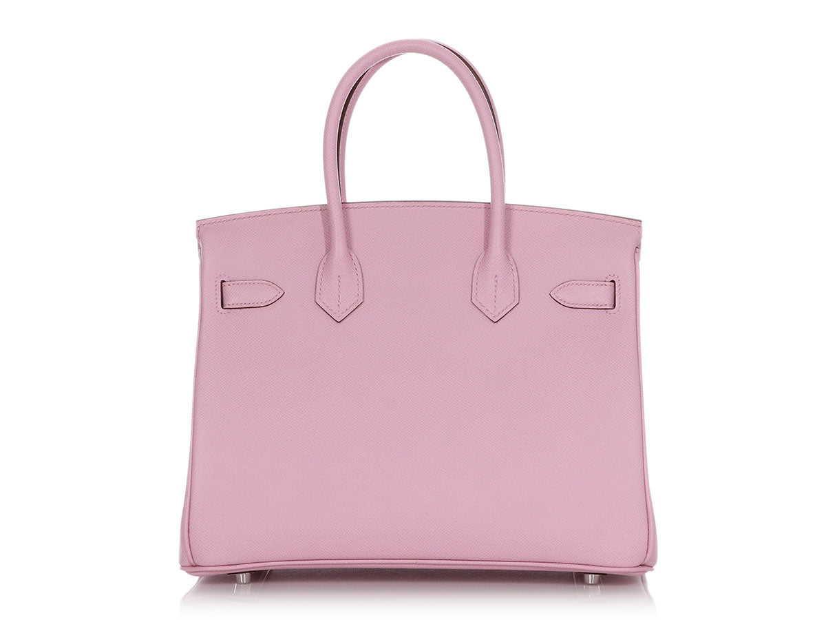 Hermès Mauve Sylvestre Epsom Birkin 30 - Image 4