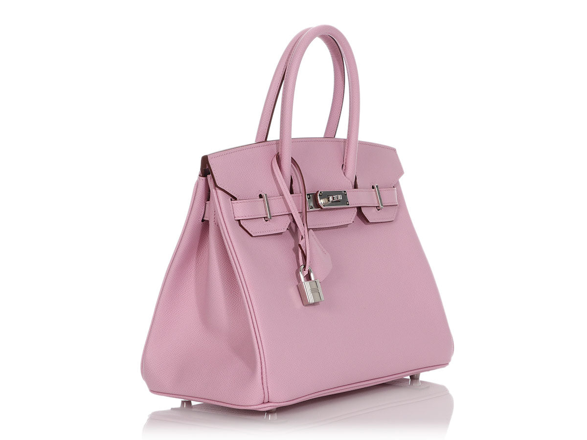 Hermès Mauve Sylvestre Epsom Birkin 30 - Image 5
