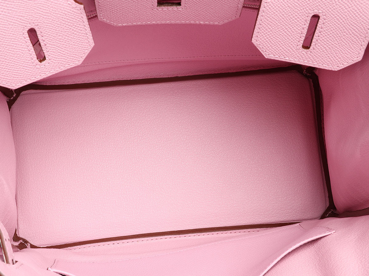 Hermès Mauve Sylvestre Epsom Birkin 30 - Image 10