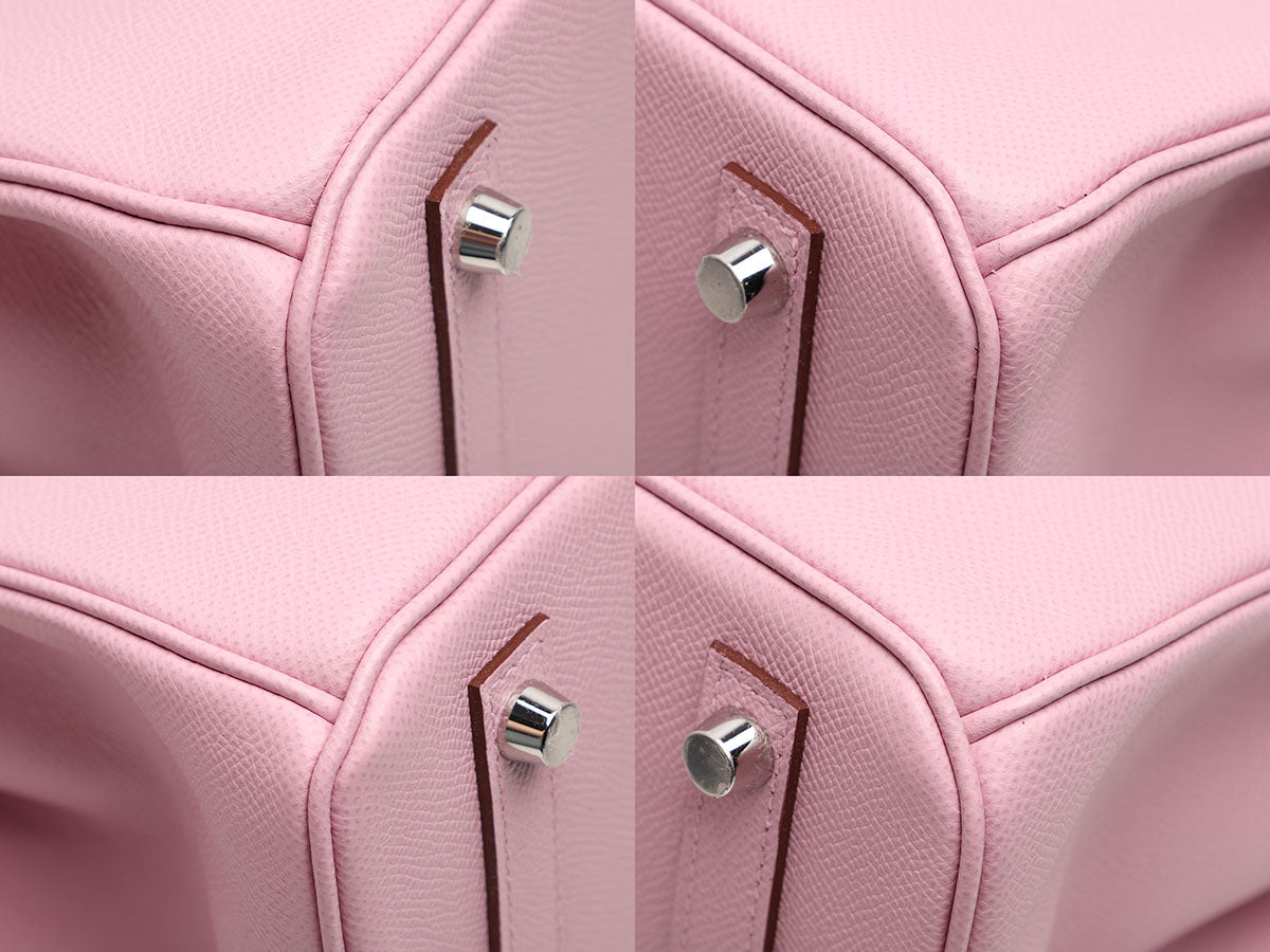 Hermès Mauve Sylvestre Epsom Birkin 30 - Image 8