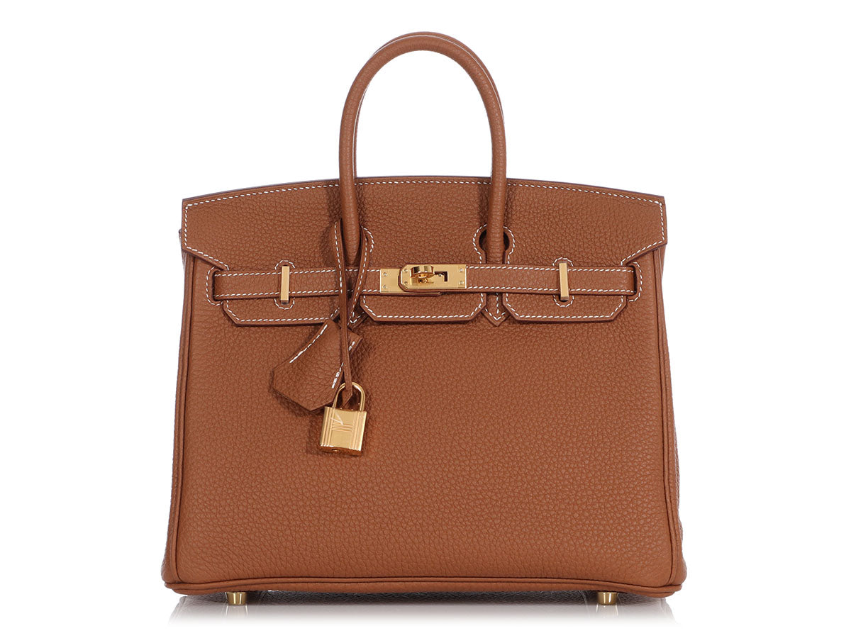 Hermès Gold Togo Birkin 25 - Image 2
