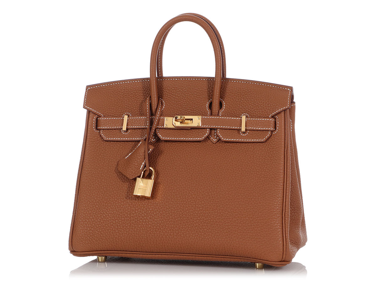 Hermès Gold Togo Birkin 25 - Image 3
