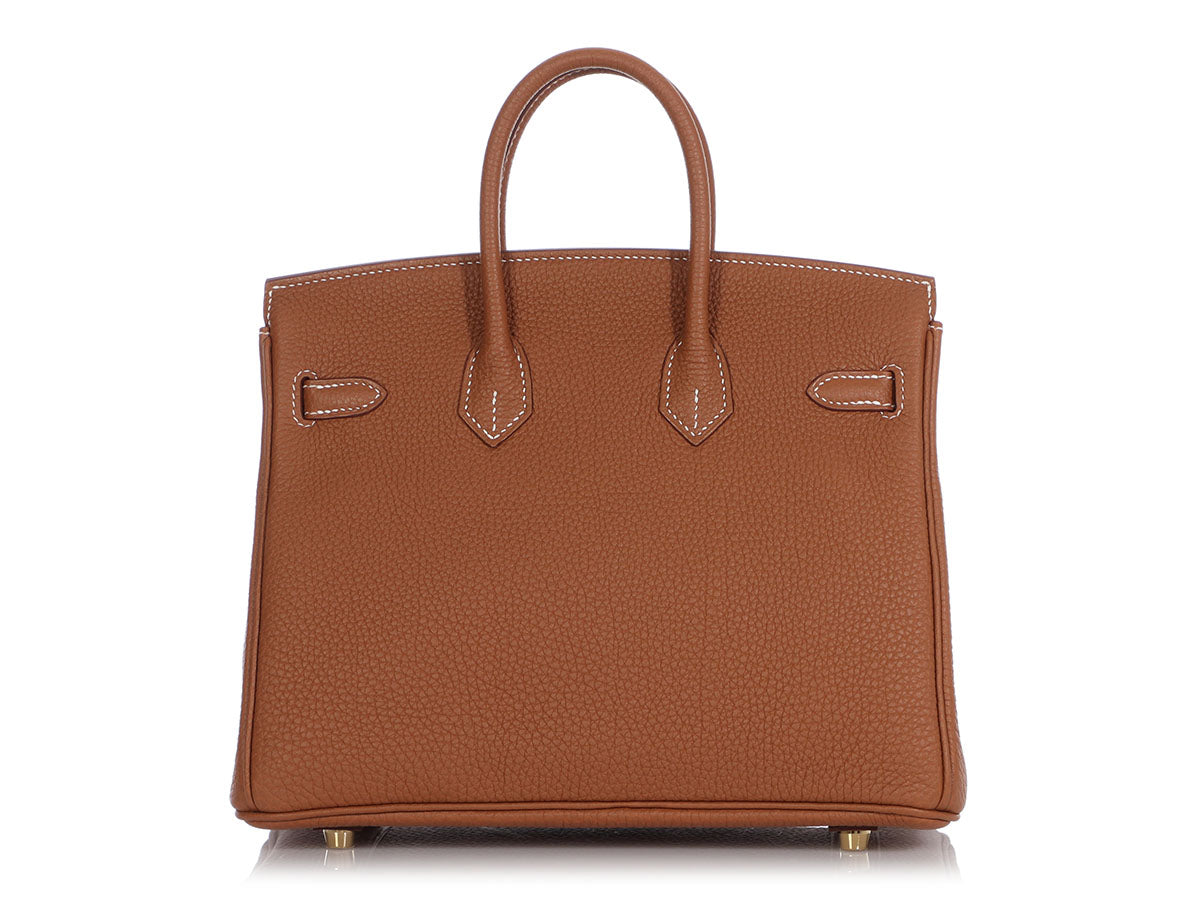 Hermès Gold Togo Birkin 25 - Image 5
