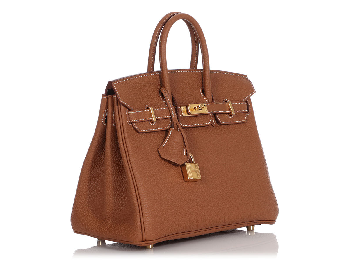 Hermès Gold Togo Birkin 25 - Image 6