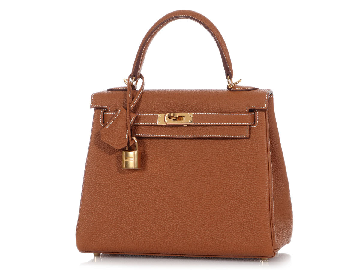 Hermès Gold Togo Kelly 25 - Image 2
