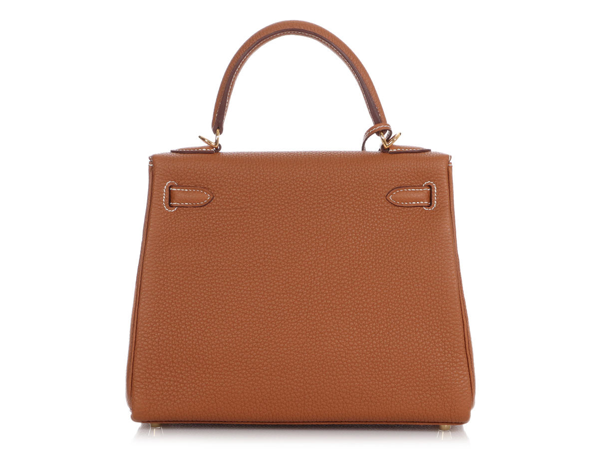 Hermès Gold Togo Kelly 25 - Image 4