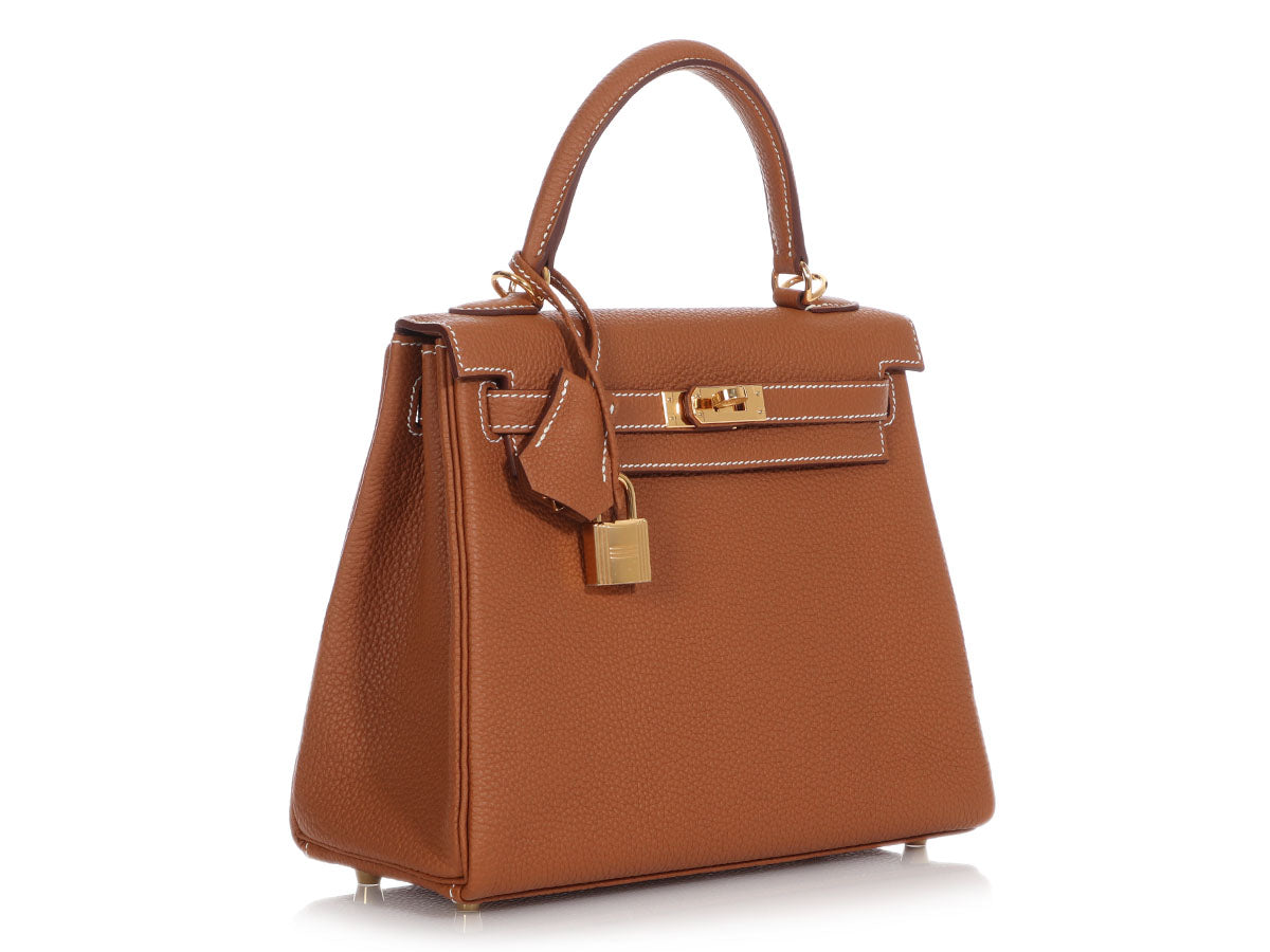 Hermès Gold Togo Kelly 25 - Image 5