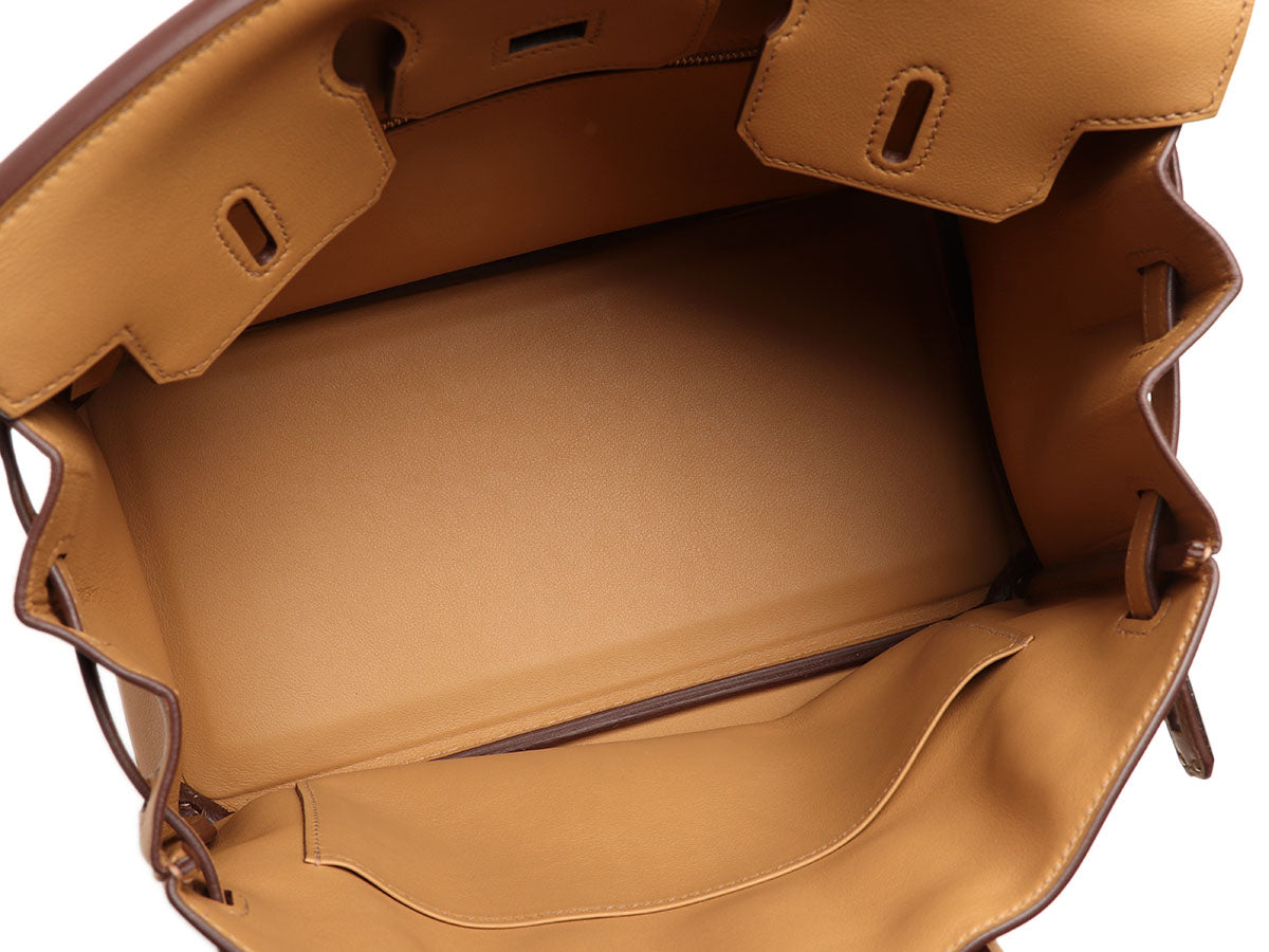 Hermès Biscuit Swift In And Out Birkin 25 - Image 9