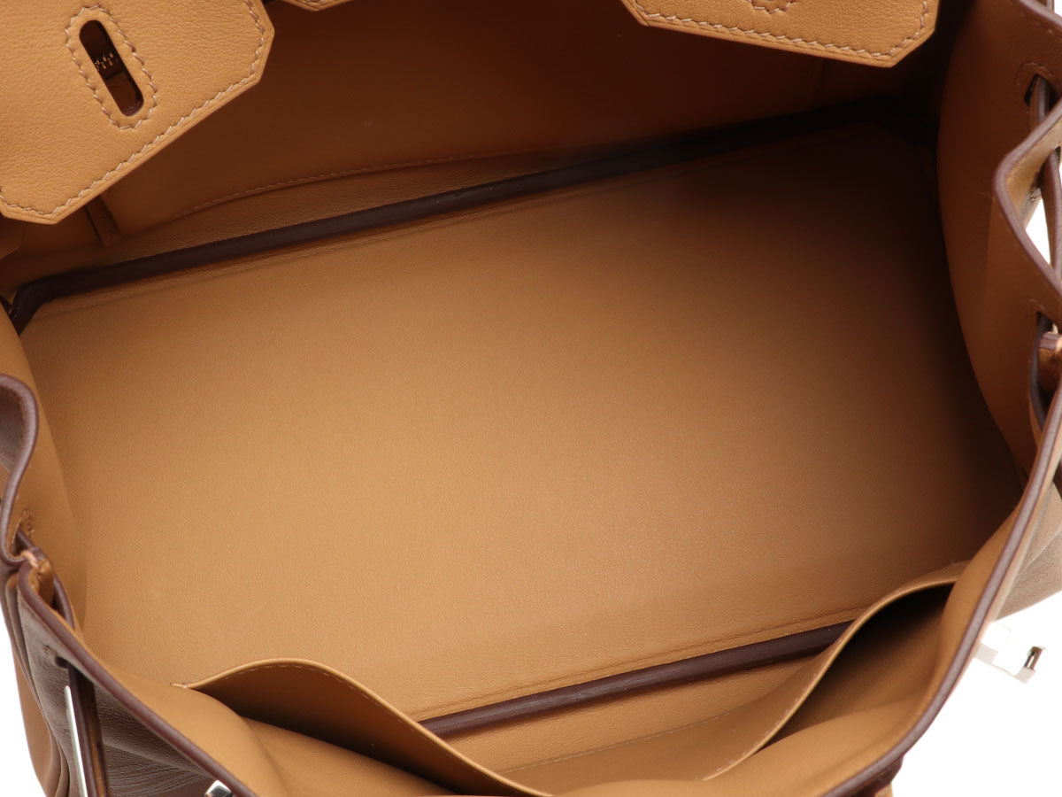 Hermès Biscuit Swift In and Out Birkin 25 - Image 9