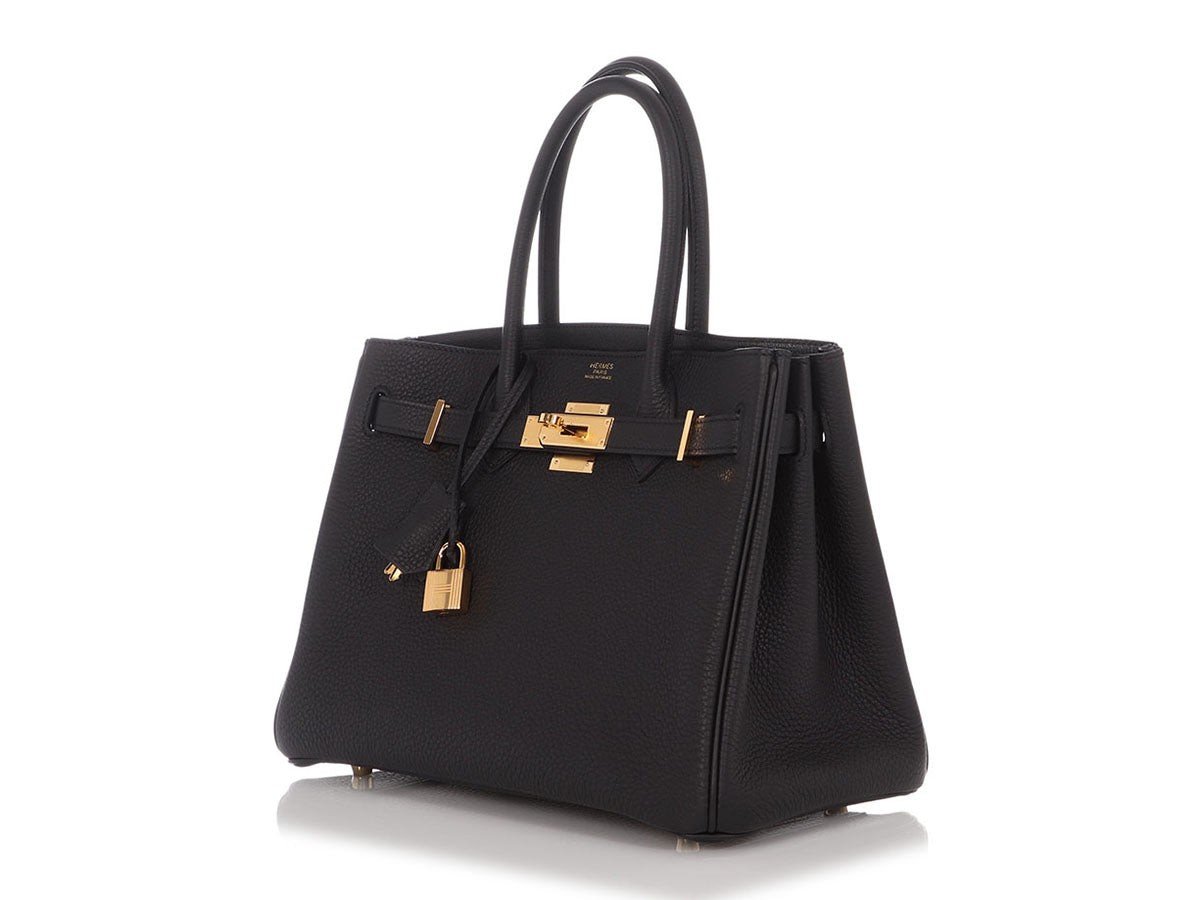 Hermès 30cm Black Togo Birkin 3-in-1 - Image 4