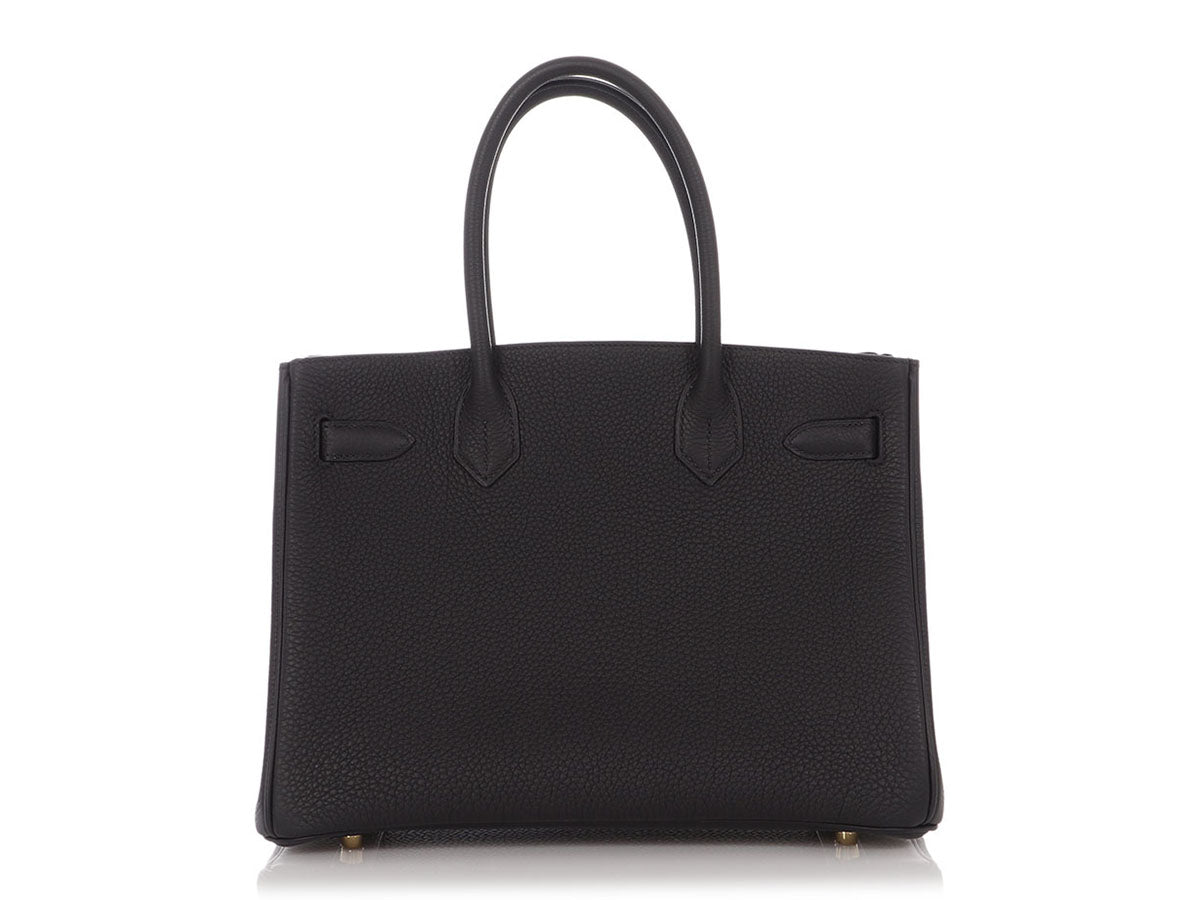 Hermès 30cm Black Togo Birkin 3-in-1 - Image 5