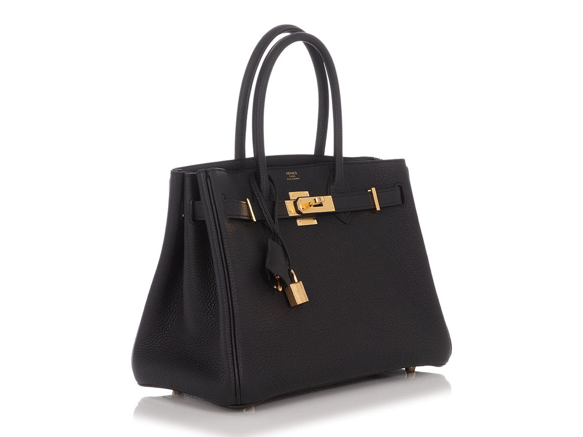 Hermès 30cm Black Togo Birkin 3-in-1 - Image 6