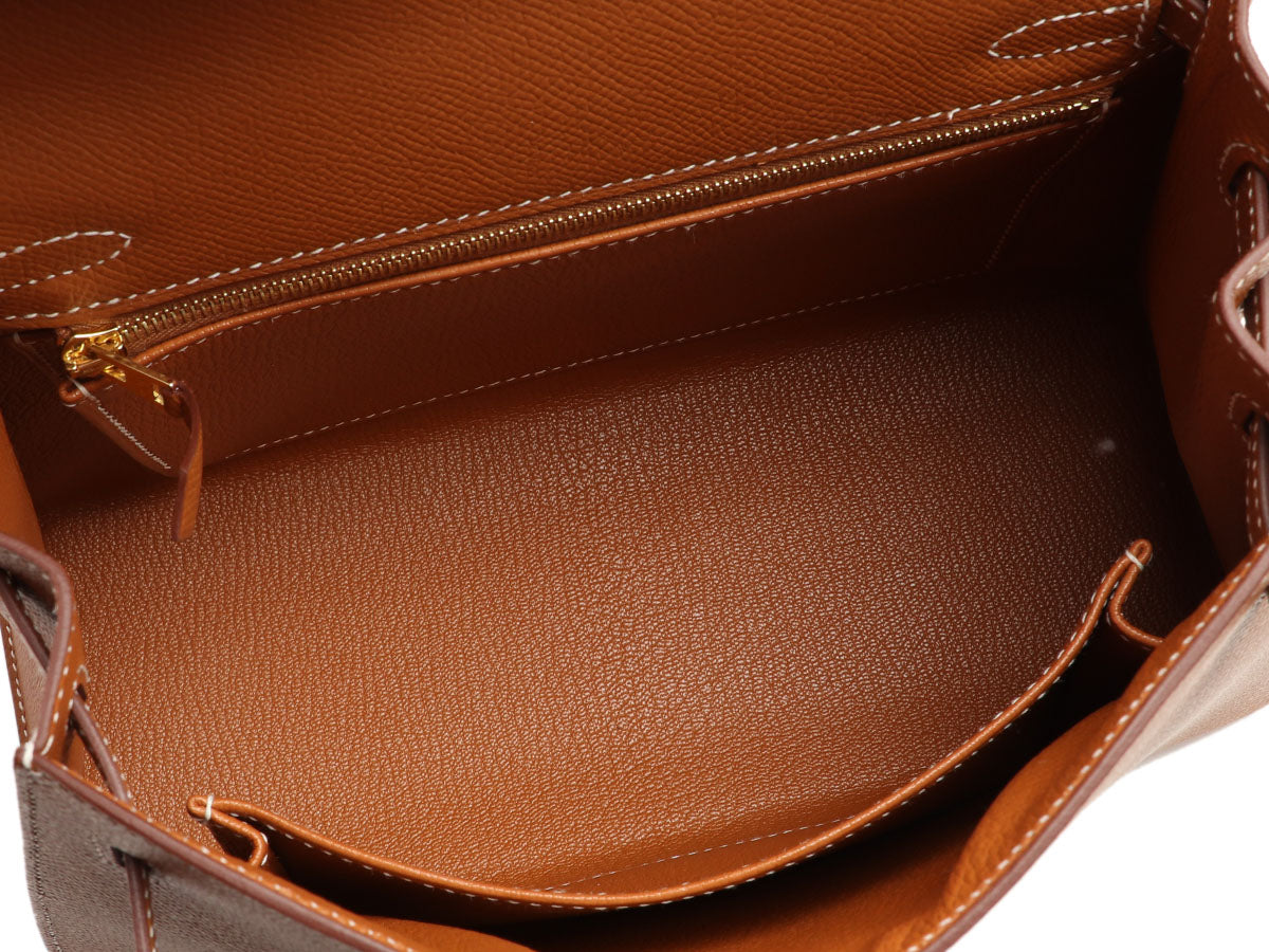 Hermès Gold Epsom Kelly 25 - Image 10
