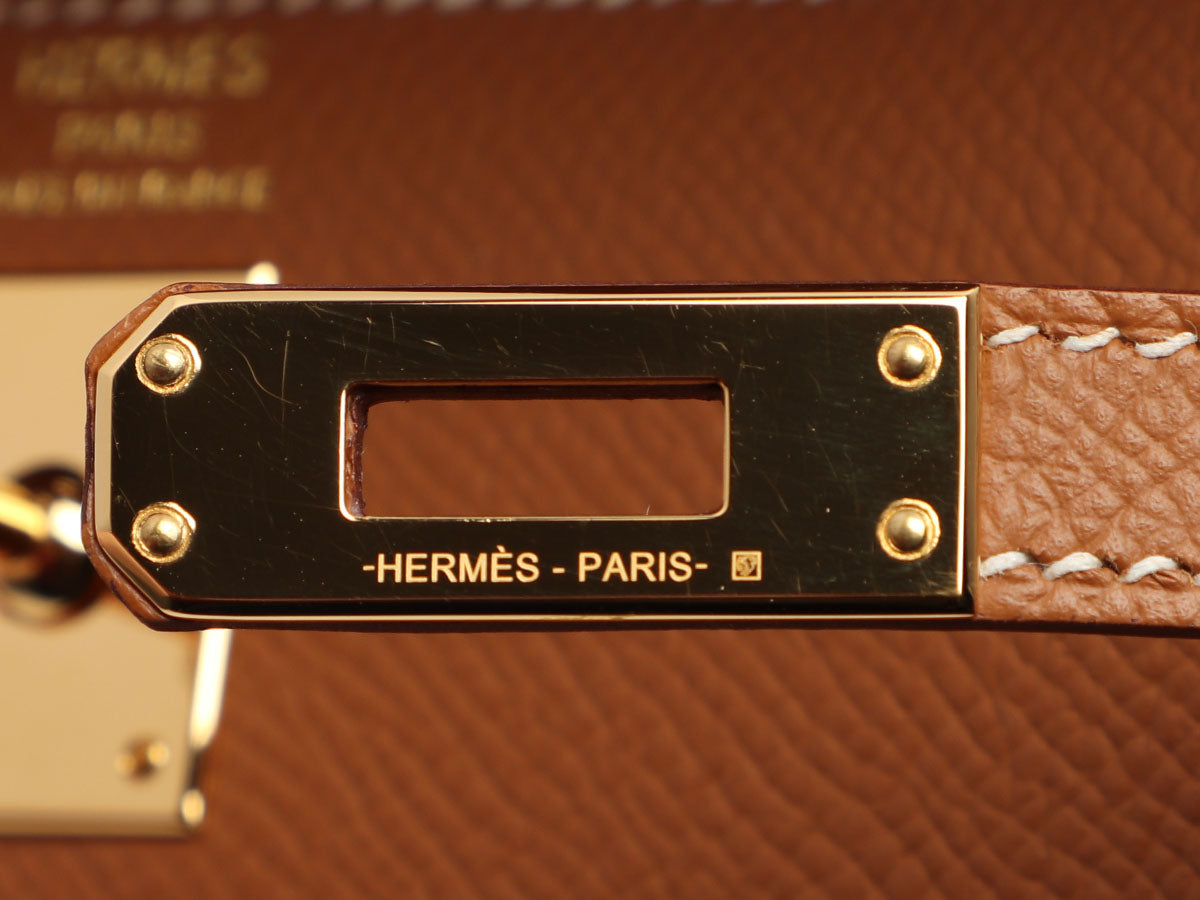 Hermès Gold Epsom Kelly 25 - Image 8