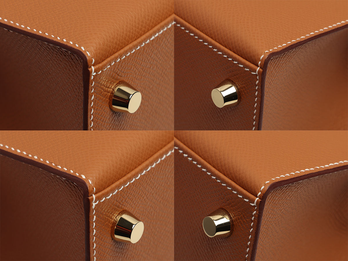 Hermès Gold Epsom Kelly 25 - Image 9