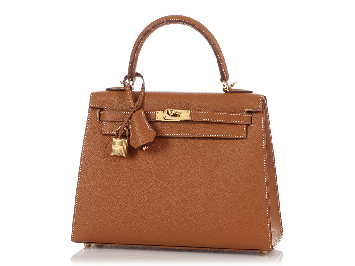 Hermès Gold Epsom Kelly 25 - Image 2