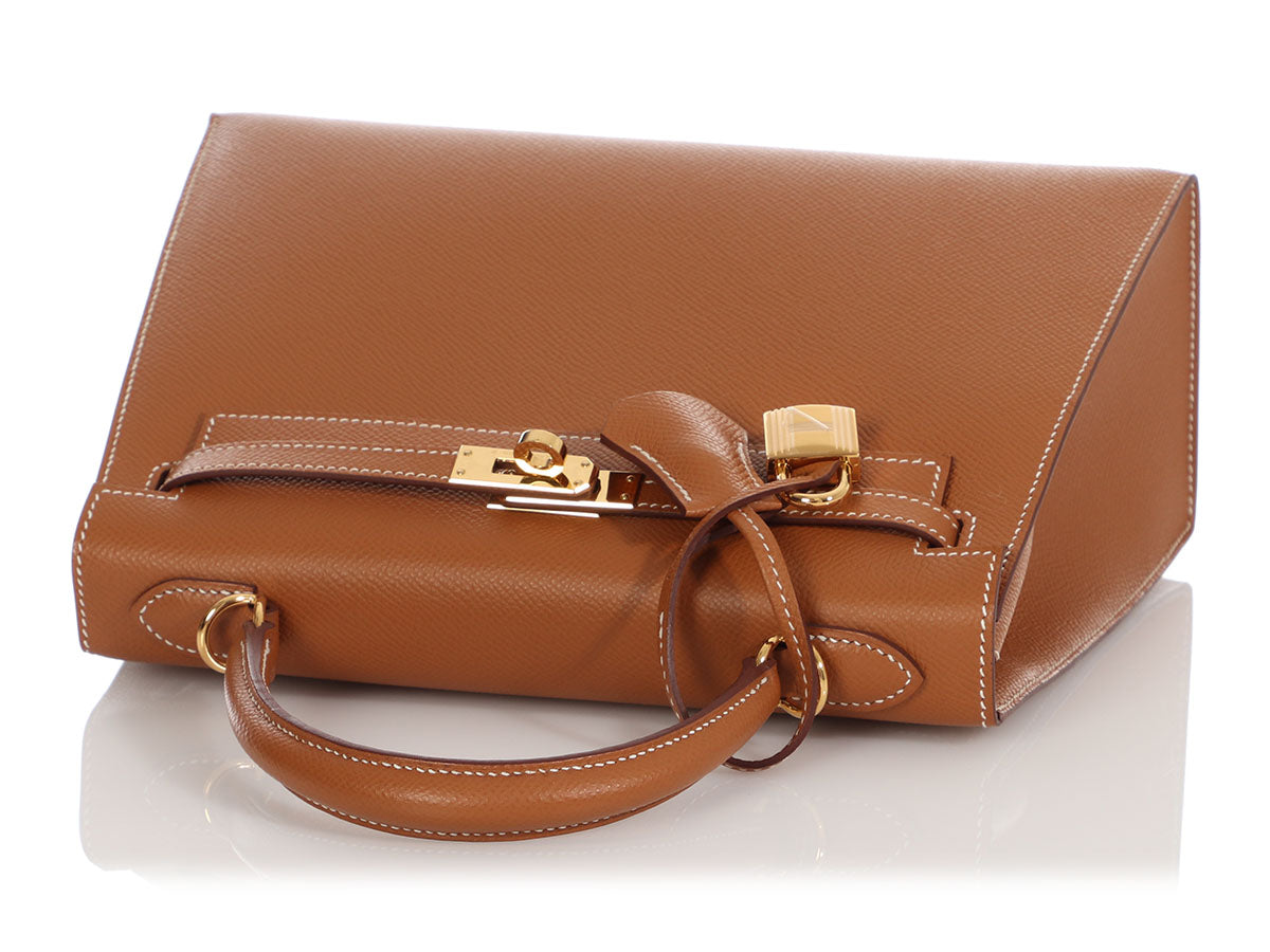 Hermès Gold Epsom Kelly 25 - Image 7