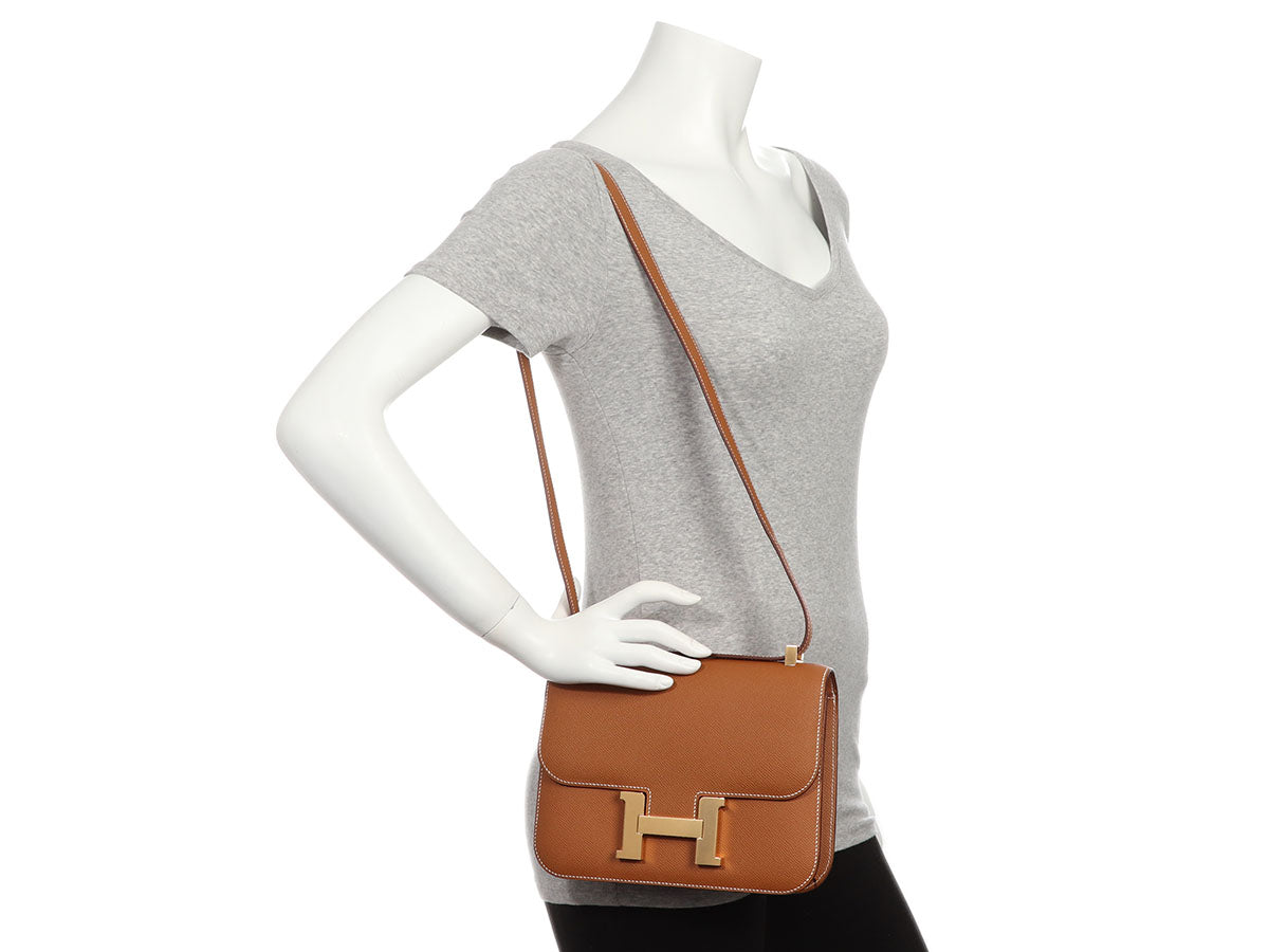 Hermès Gold Epsom Constance 1-24 - Image 11