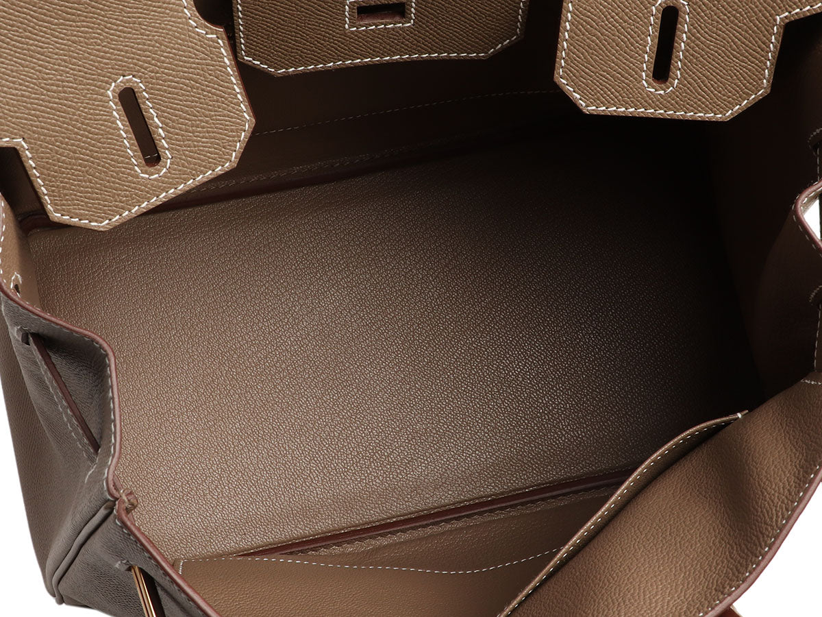 Hermès Etoupe Epsom Birkin 30 - Image 10