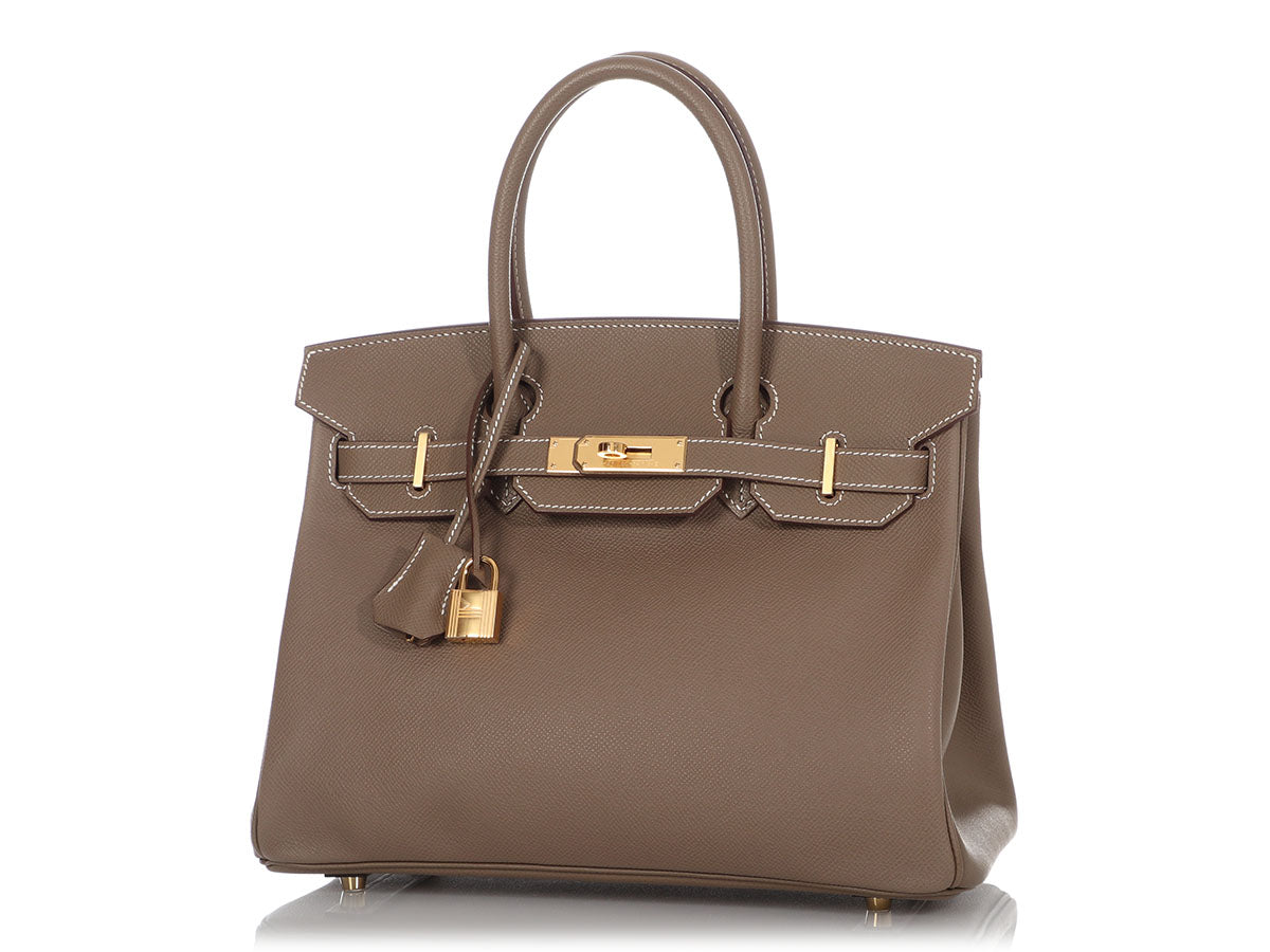 Hermès Etoupe Epsom Birkin 30 - Image 2