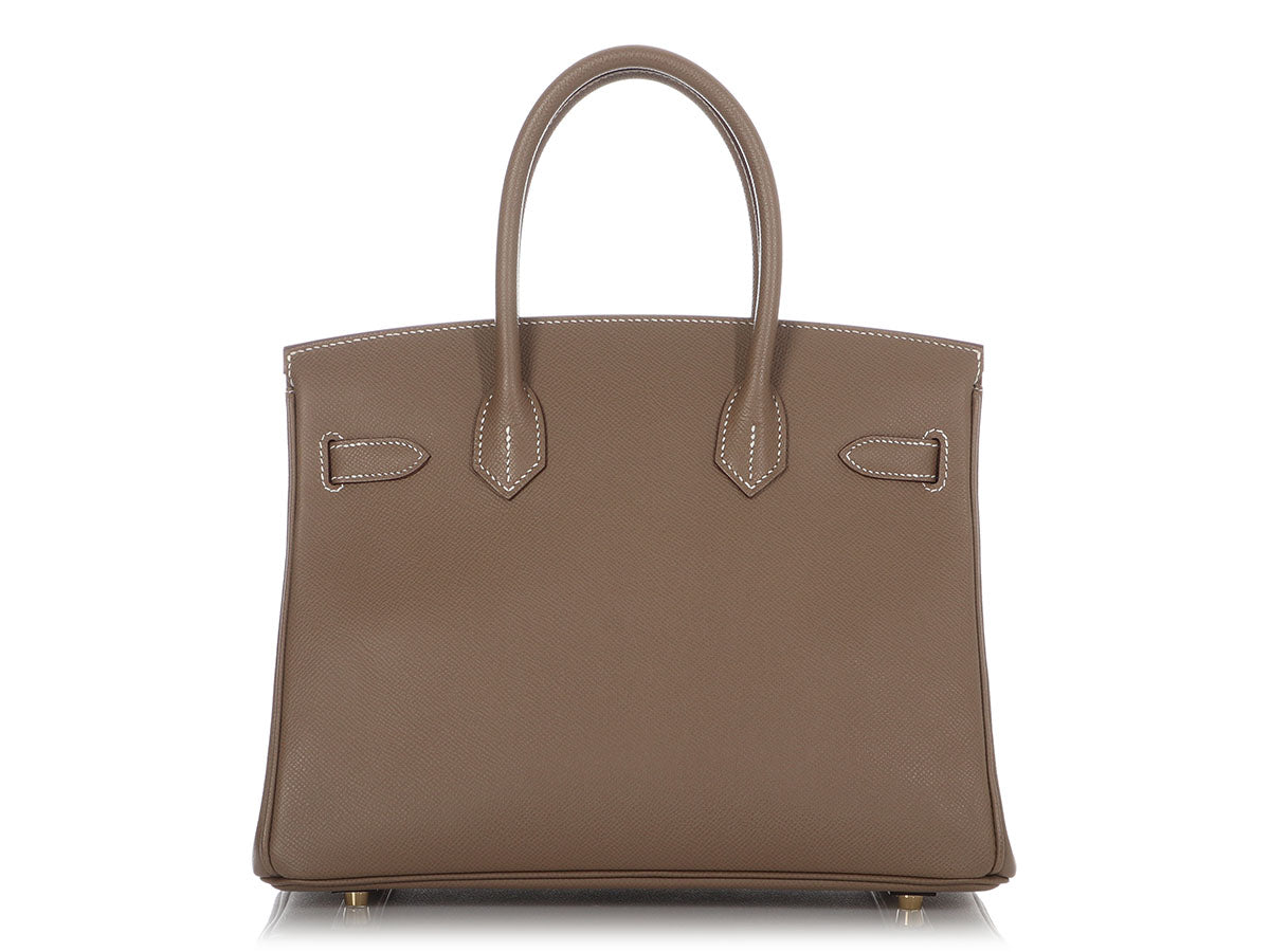 Hermès Etoupe Epsom Birkin 30 - Image 4