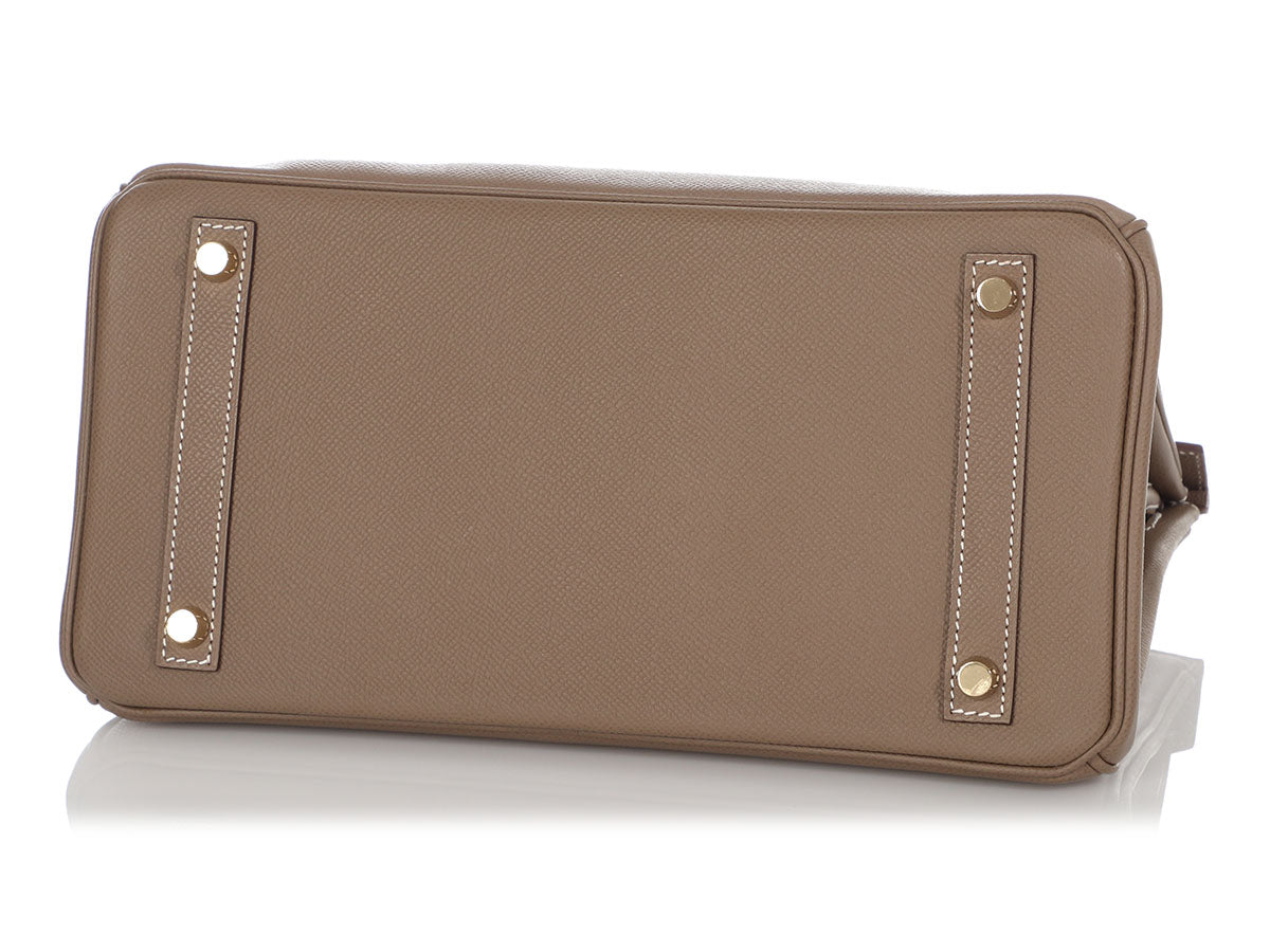 Hermès Etoupe Epsom Birkin 30 - Image 6