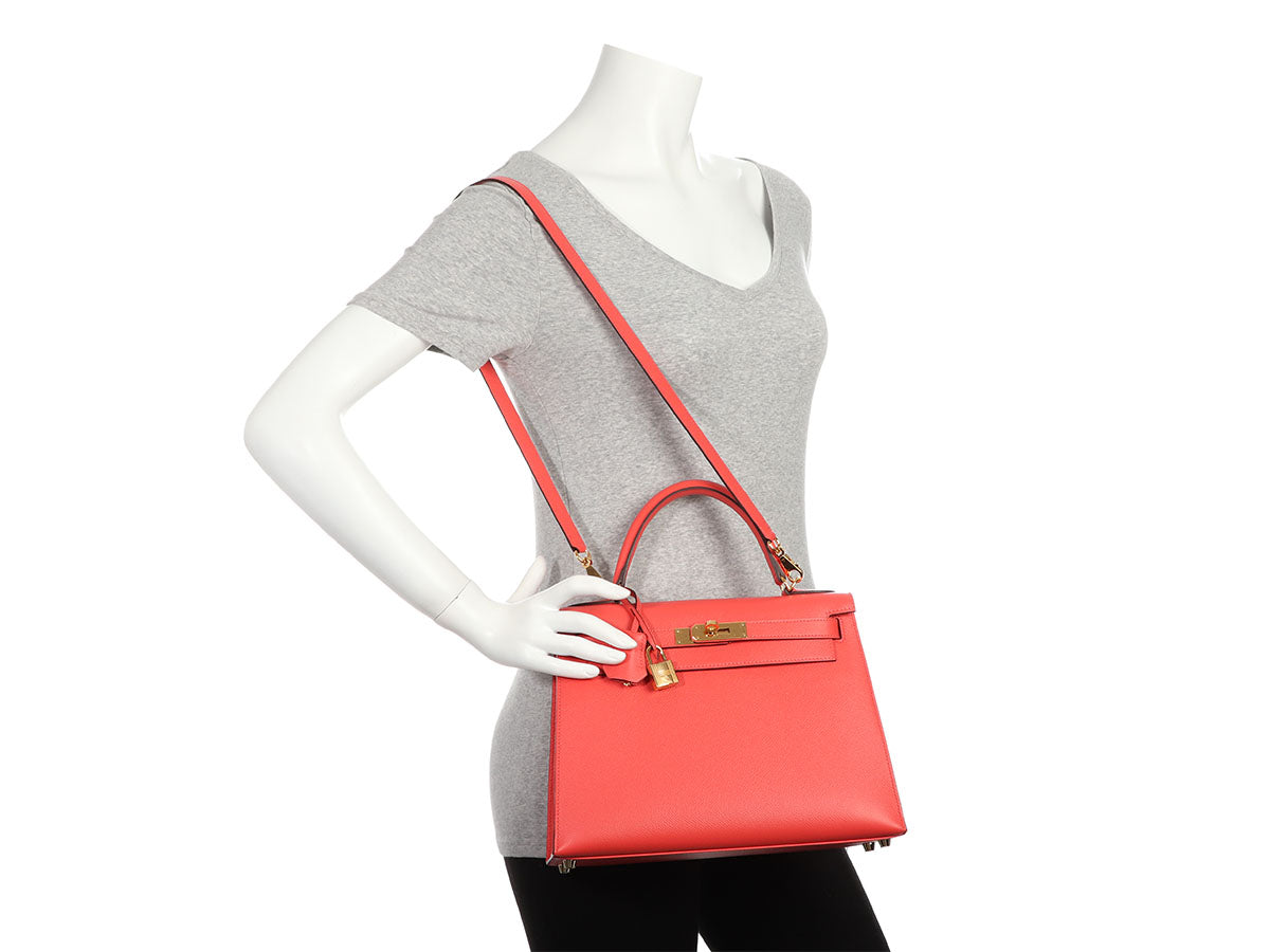 Hermès Rose Jaipur Epsom Kelly 28 - Image 11