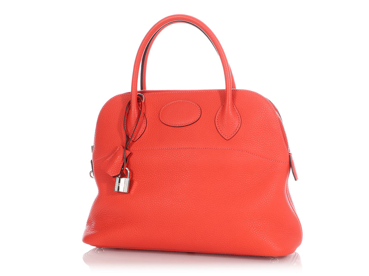 Hermès Rouge Pivoine Clémence Bolide 31 - Image 2