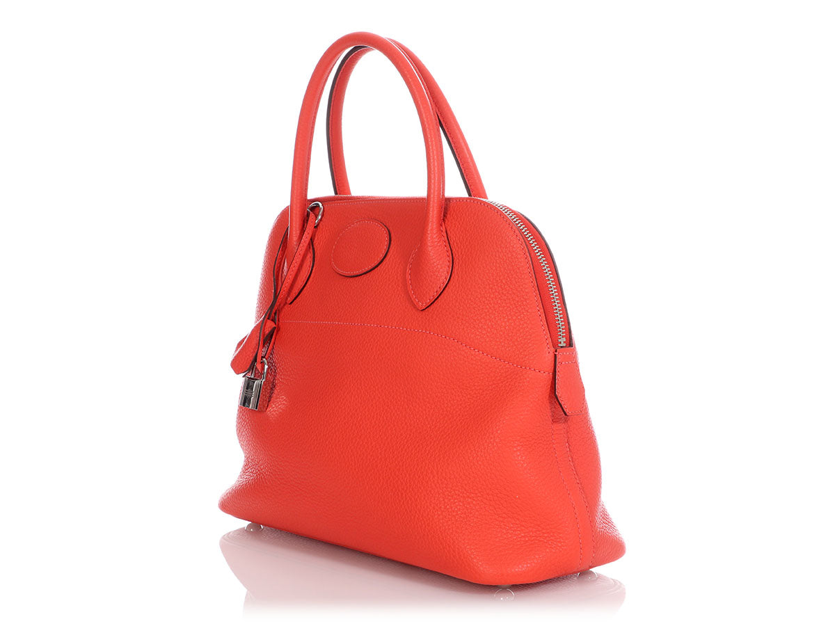 Hermès Rouge Pivoine Clémence Bolide 31 - Image 3