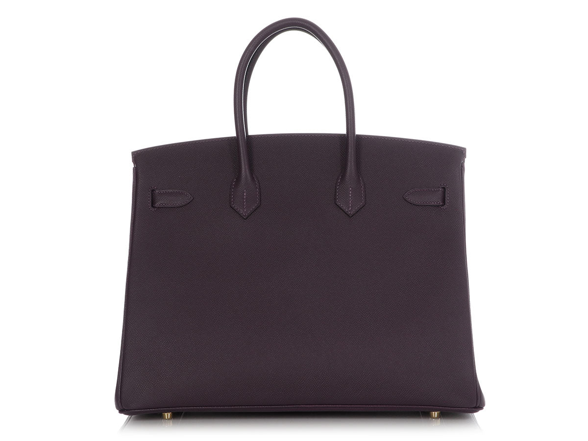 Hermès Raisin Epsom Birkin 35 - Image 4