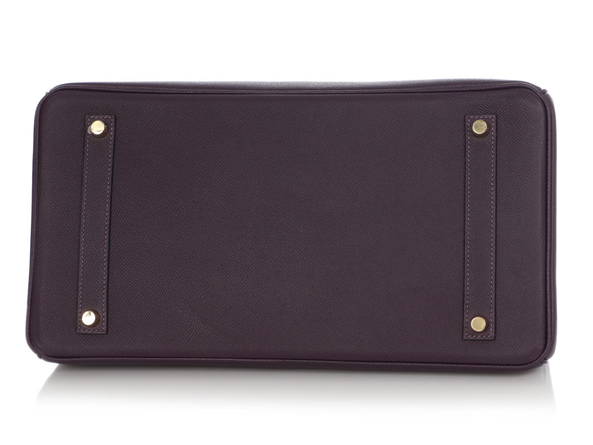 Hermès Raisin Epsom Birkin 35 - Image 6