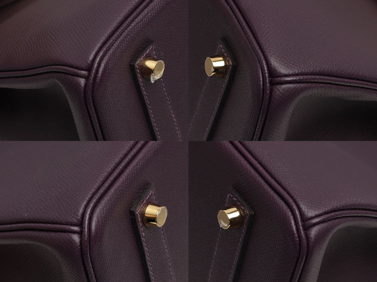 Hermès Raisin Epsom Birkin 35 - Image 8