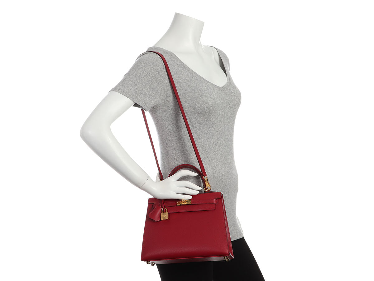 Hermès Rubis Madame Kelly 25 - Image 11