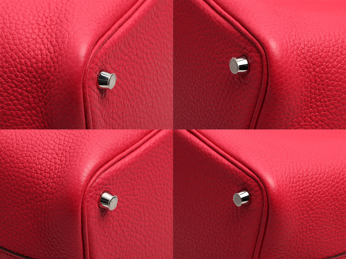 Hermès Rose Extrême Clémence Picotin Lock 18 - Image 8
