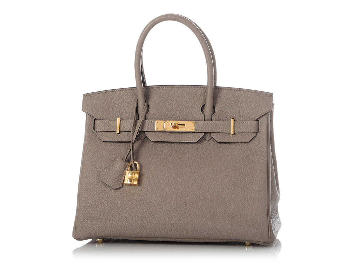 Hermès Gris Asphalte Togo Birkin 30 - Image 2