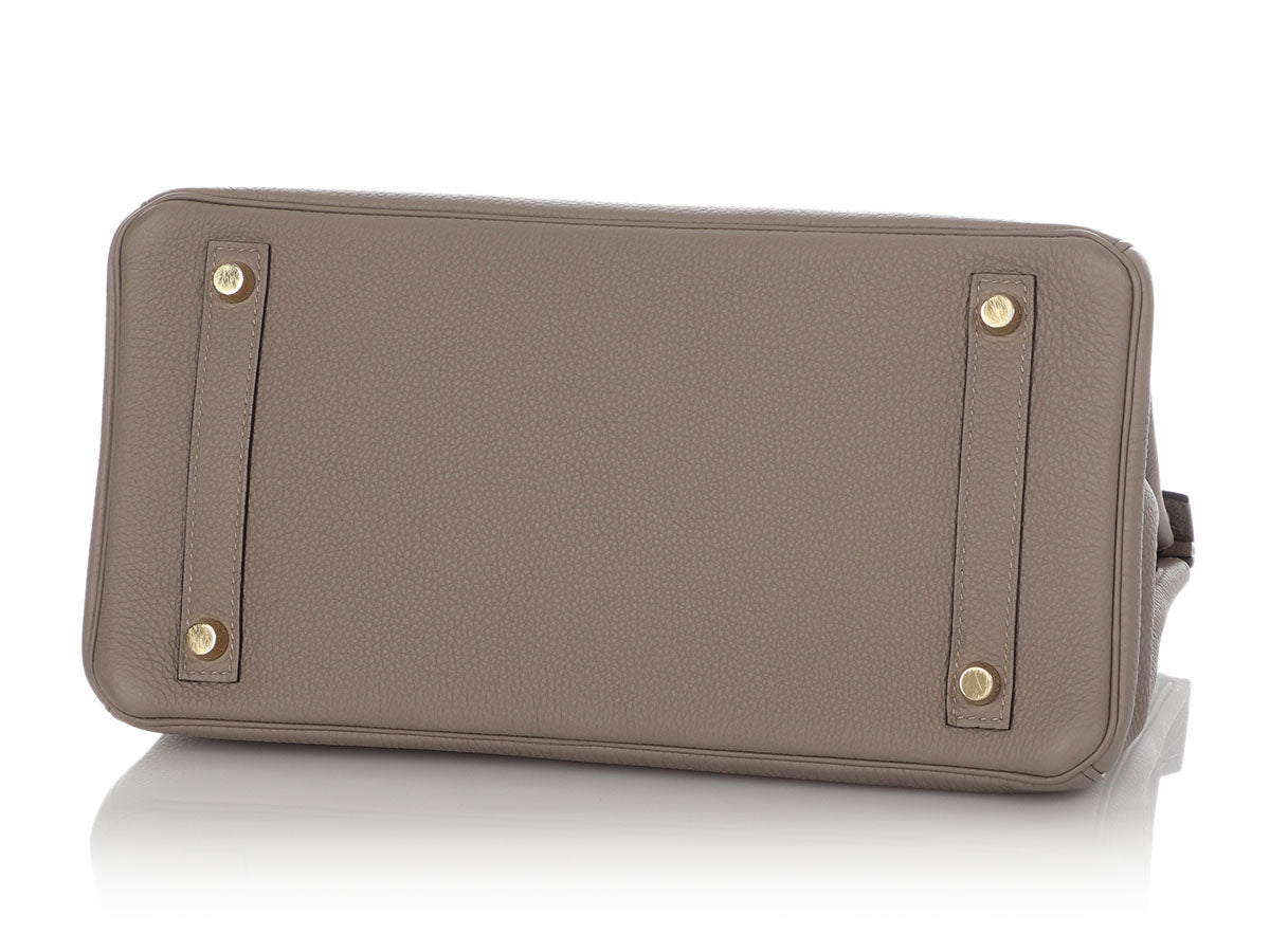 Hermès Gris Asphalte Togo Birkin 30 - Image 6