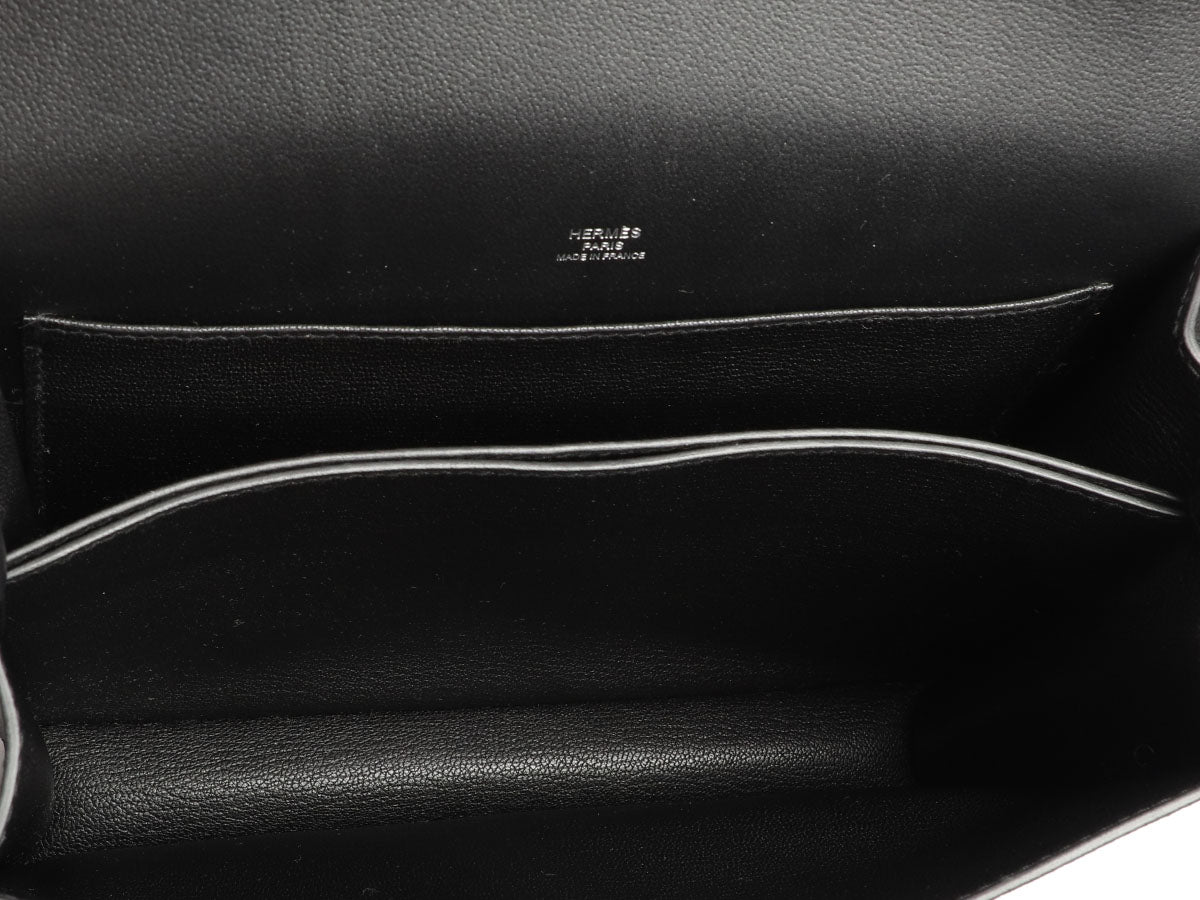 Hermès Black Allegretto Roulis 23 - Image 8