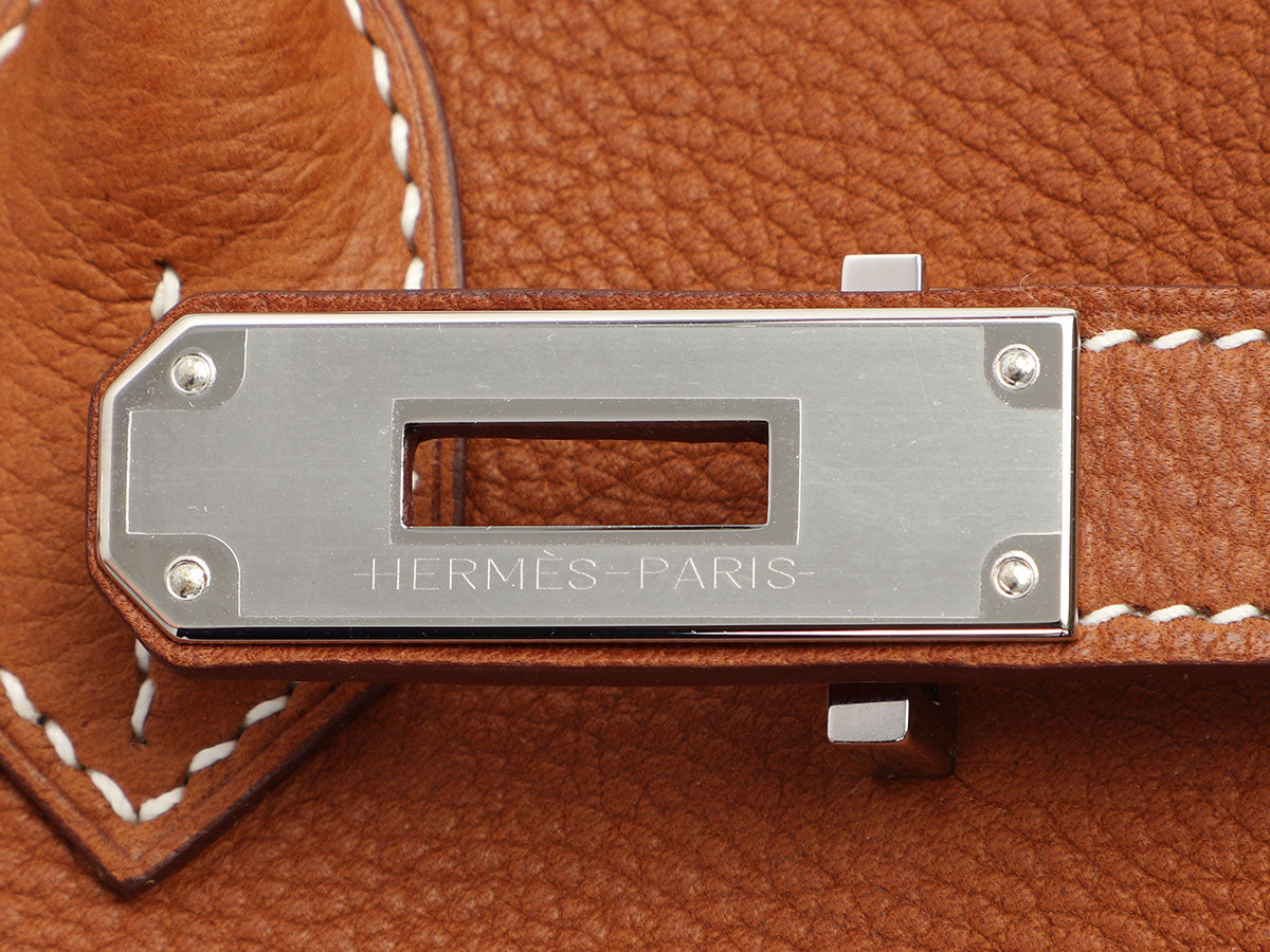 Hermes Fauve Barenia Faubourg Birkin 30 - Image 10