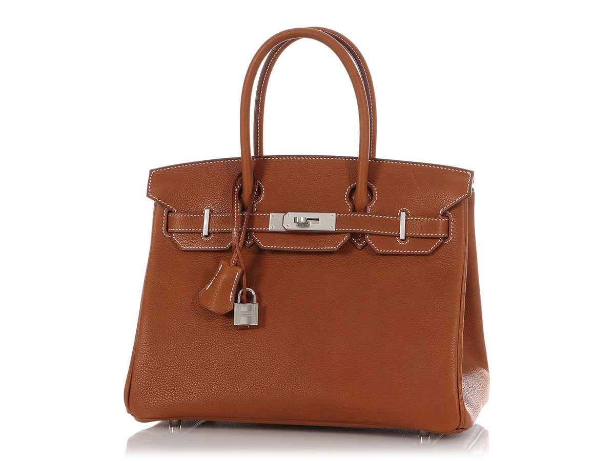 Hermes Fauve Barenia Faubourg Birkin 30 - Image 2