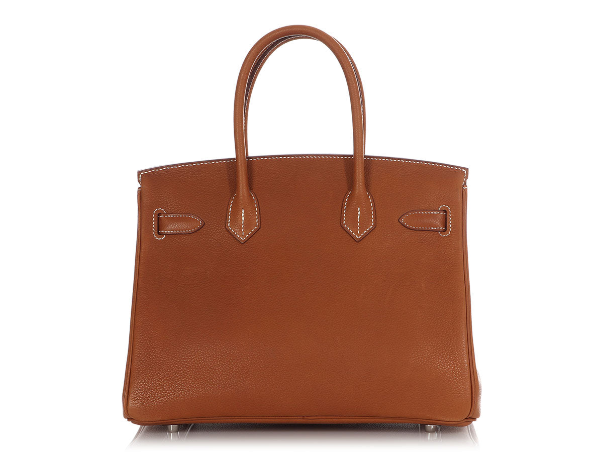 Hermes Fauve Barenia Faubourg Birkin 30 - Image 4