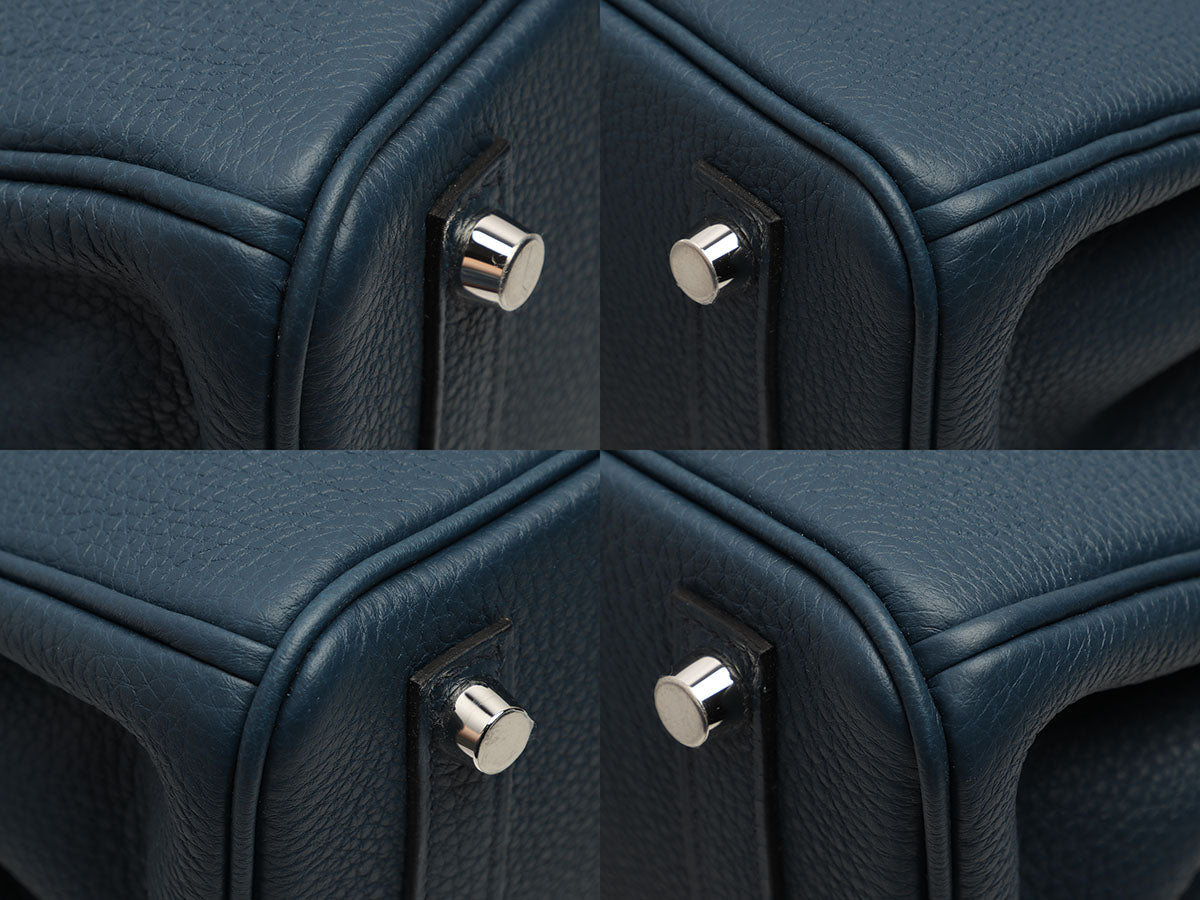 Hermès Bleu de Prusse Togo Birkin 25 - Image 8