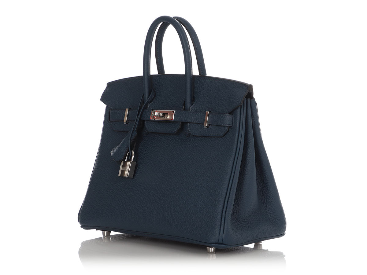 Hermès Bleu de Prusse Togo Birkin 25 - Image 3