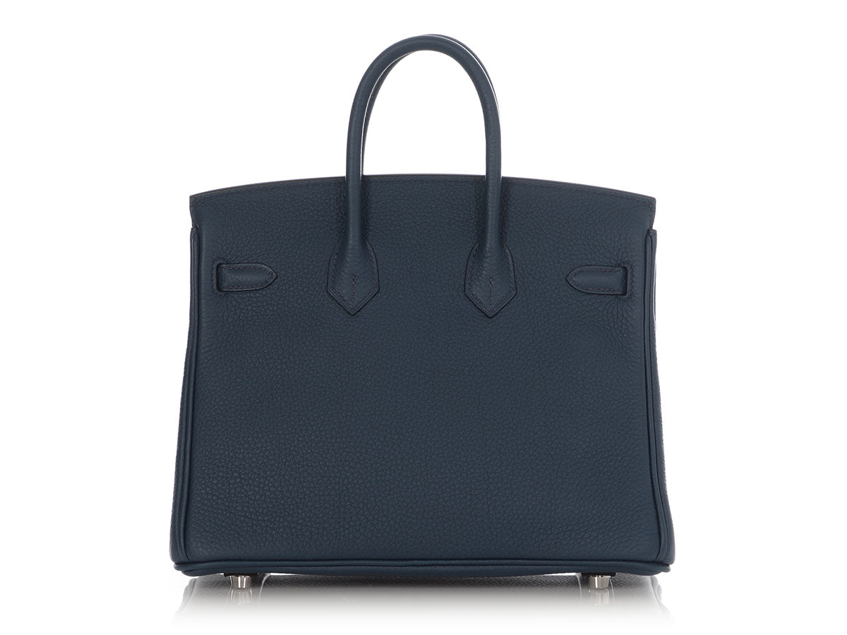 Hermès Bleu de Prusse Togo Birkin 25 - Image 4