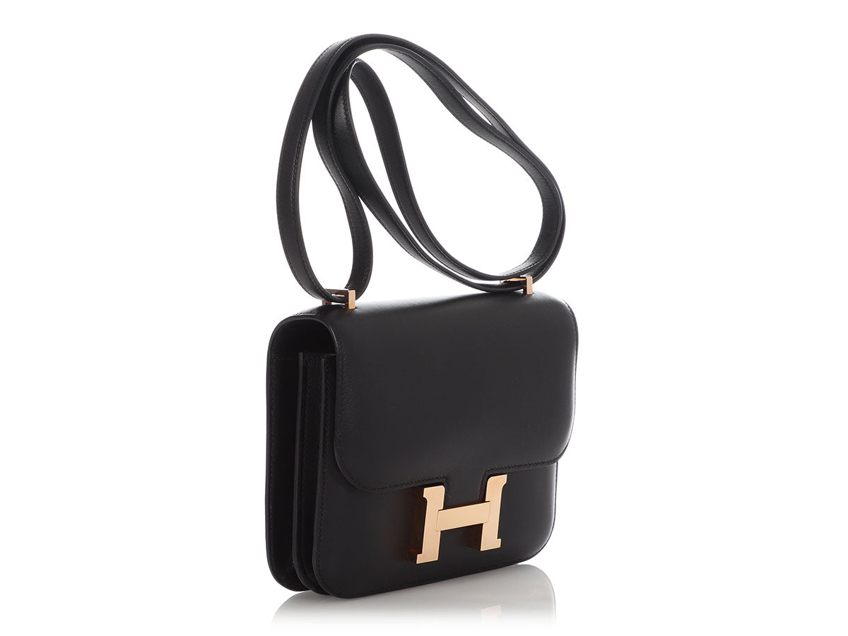 Hermès Black Swift Constance 18 - Image 5