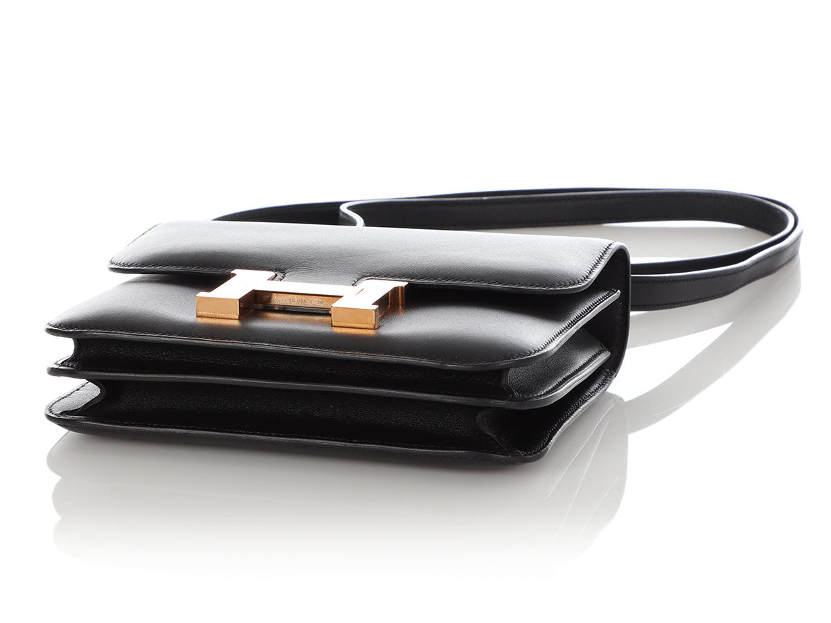 Hermès Black Swift Constance 18 - Image 6